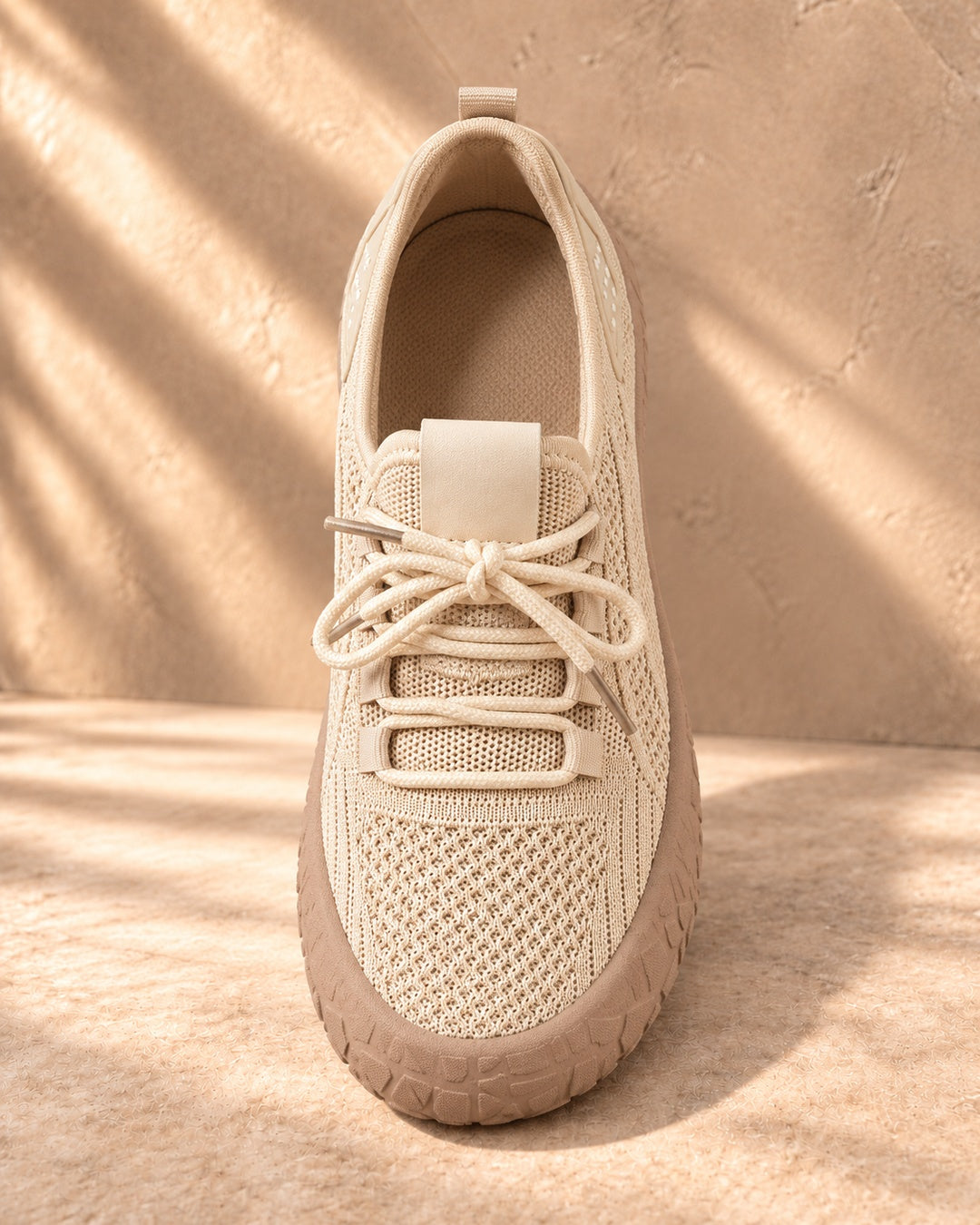 Lorraine Breathable Slip-On Walking Shoes - Khaki