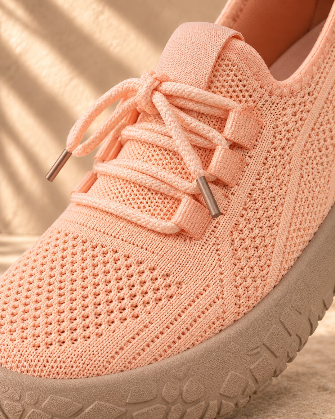Lorraine Breathable Slip-On Walking Shoes - Orange