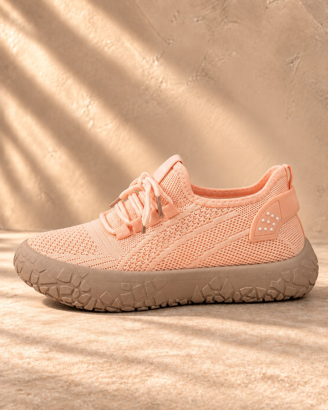 Lorraine Breathable Slip-On Walking Shoes - Orange