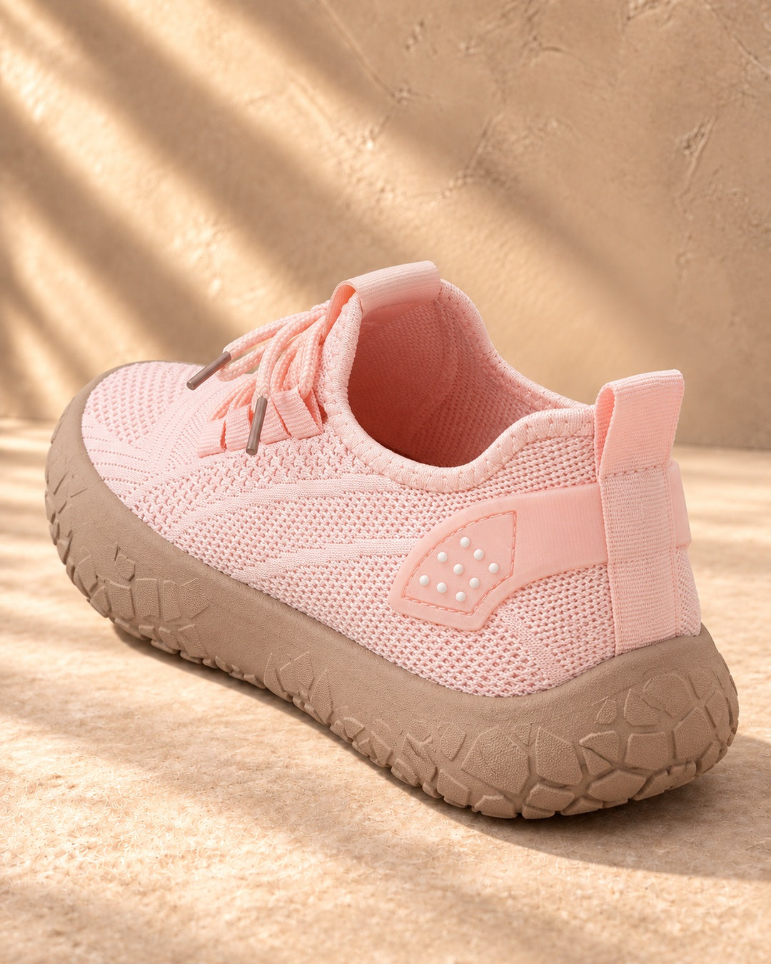 Lorraine Breathable Slip-On Walking Shoes - Pink