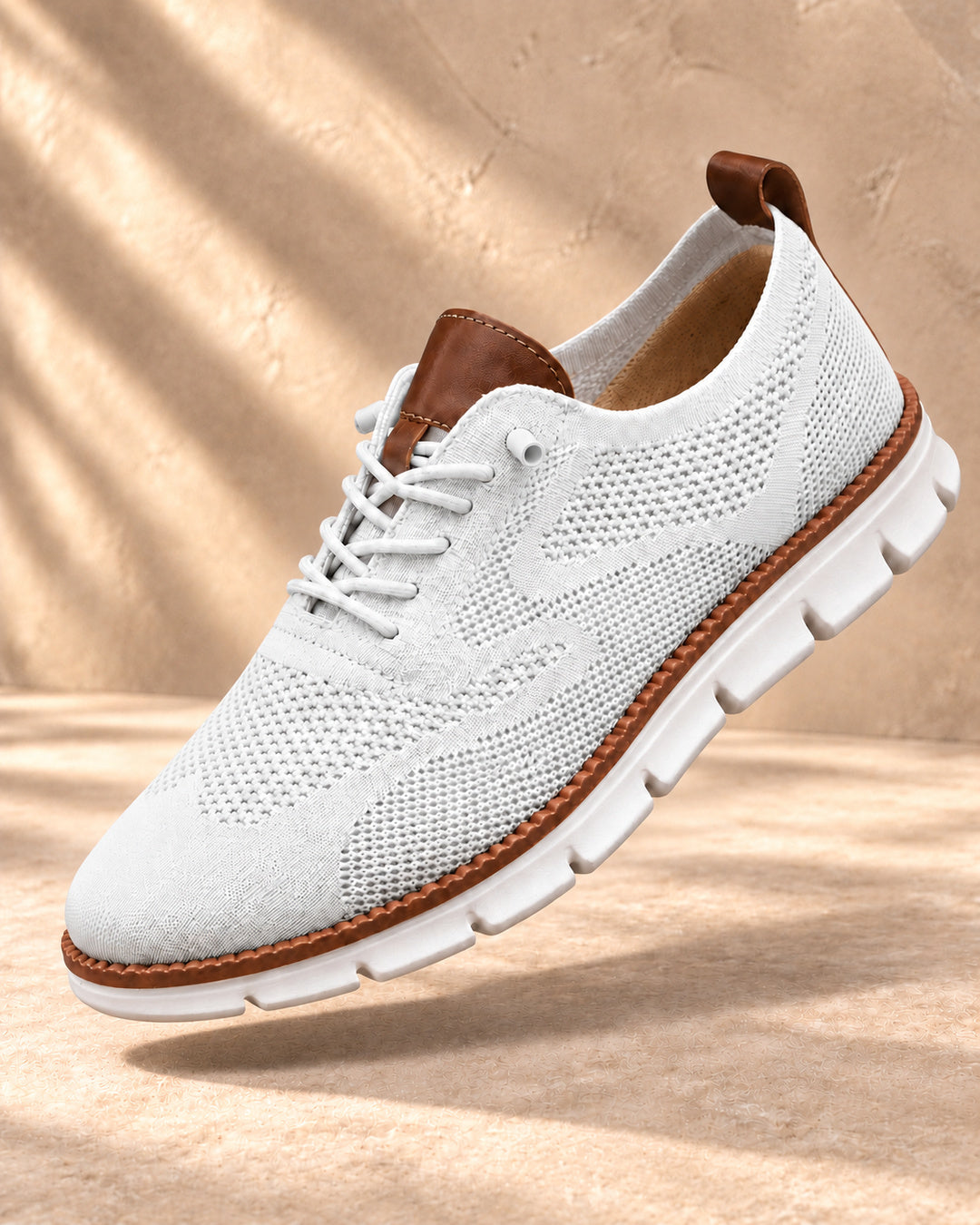 Lucio Orthopedic Comfort Sneaker - White