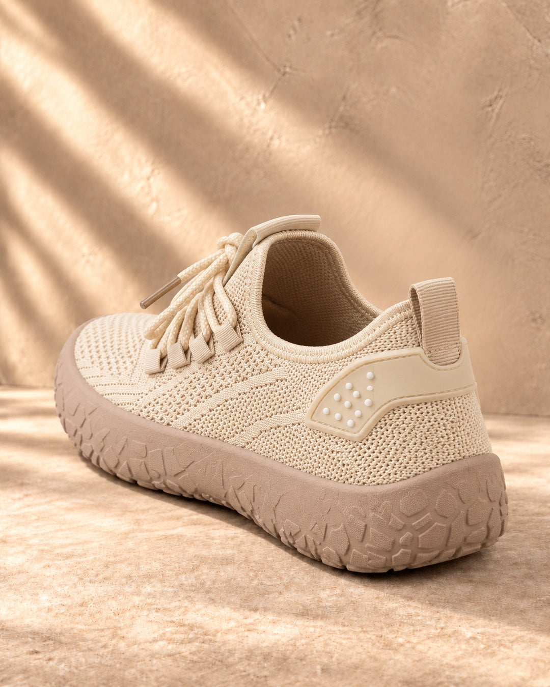 Lorraine Breathable Slip-On Walking Shoes - Khaki