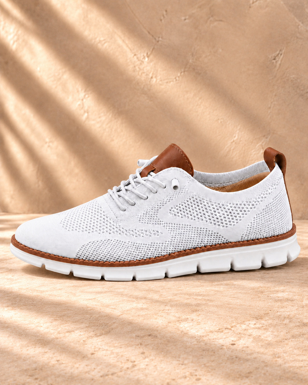 Lucio Orthopedic Comfort Sneaker - White