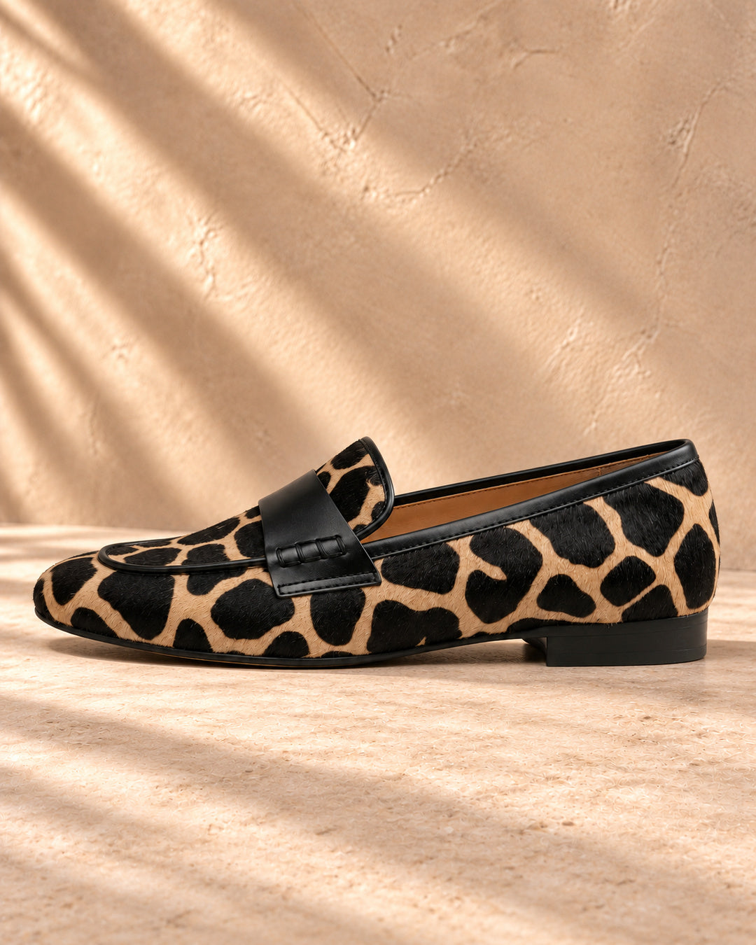 Clyanne Giraffe-Print Orthopedic Loafers