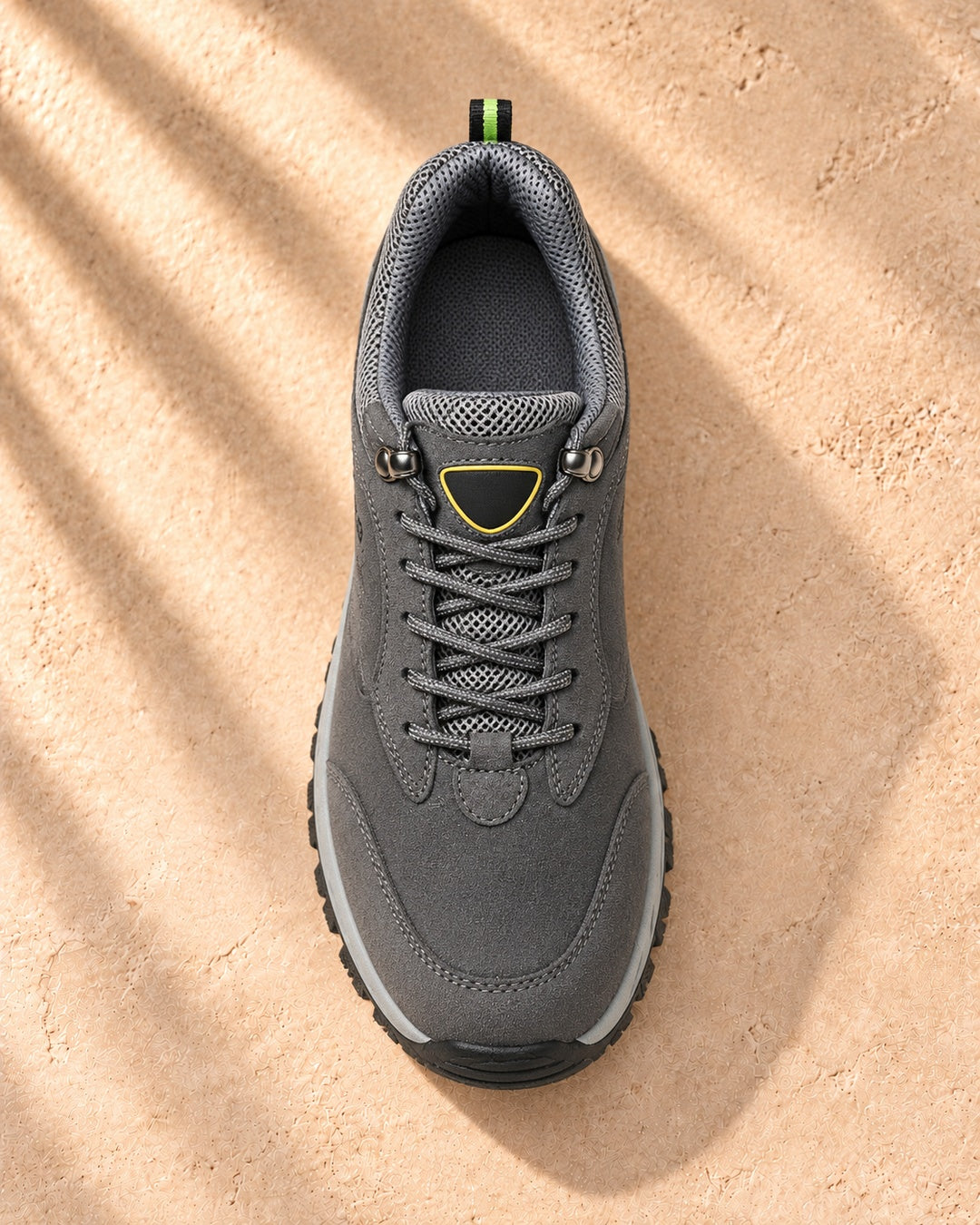 Rowan Lace-Up Outdoor Walking Shoes - Gray