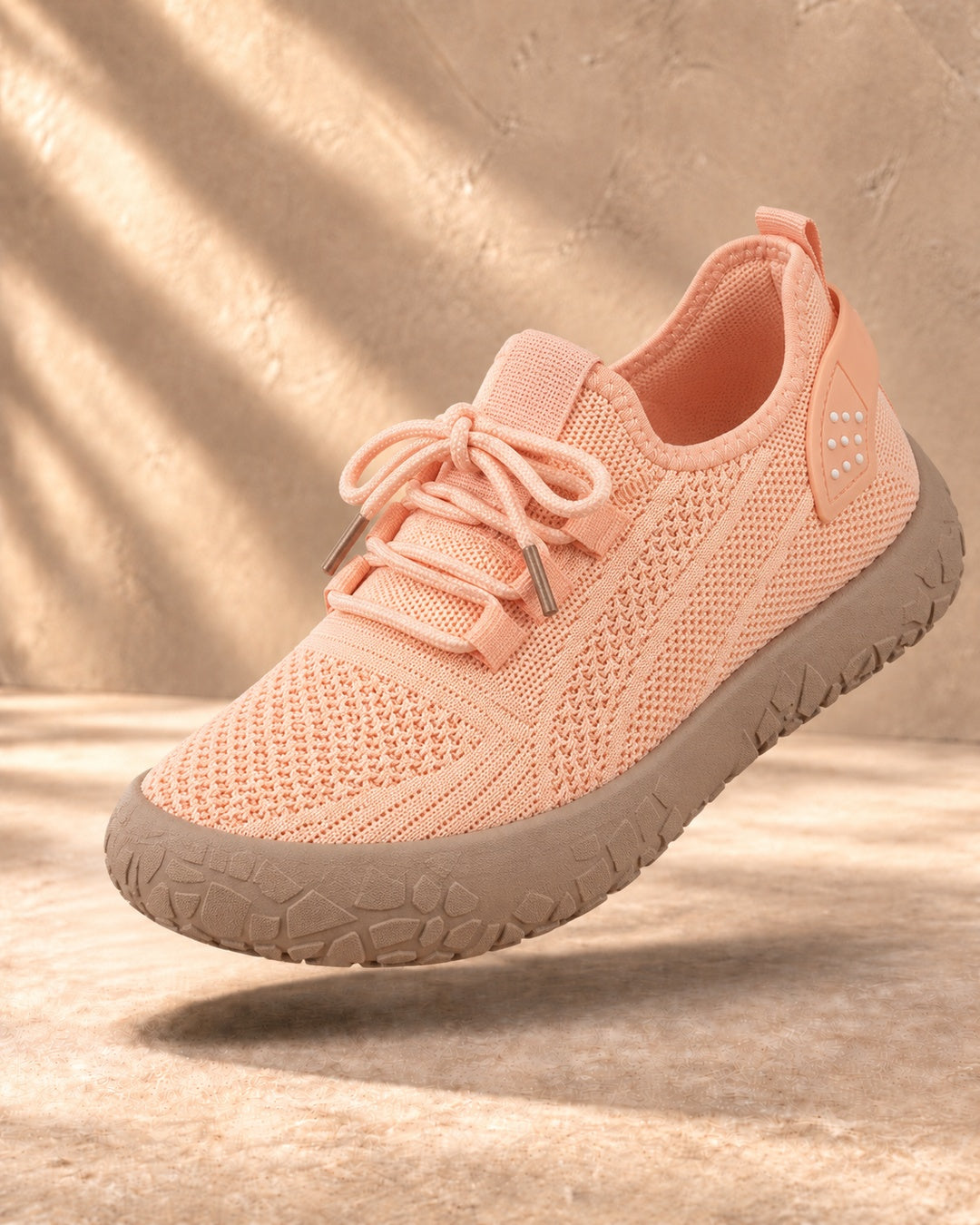 Lorraine Breathable Slip-On Walking Shoes - Orange