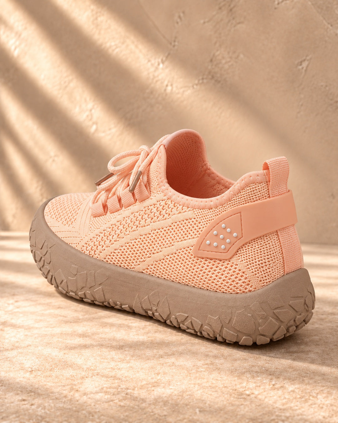 Lorraine Breathable Slip-On Walking Shoes - Orange