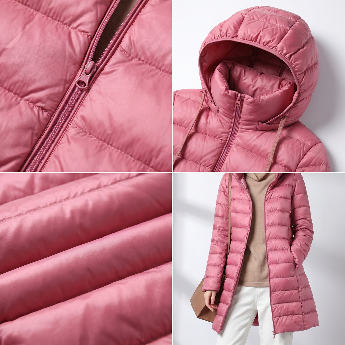 Noelle Longline Quilted Jacket