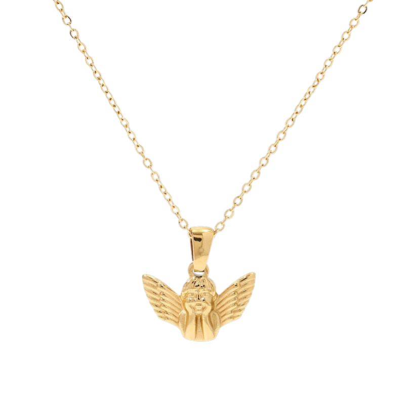 Amelia Guardian Angel Pendant Necklace