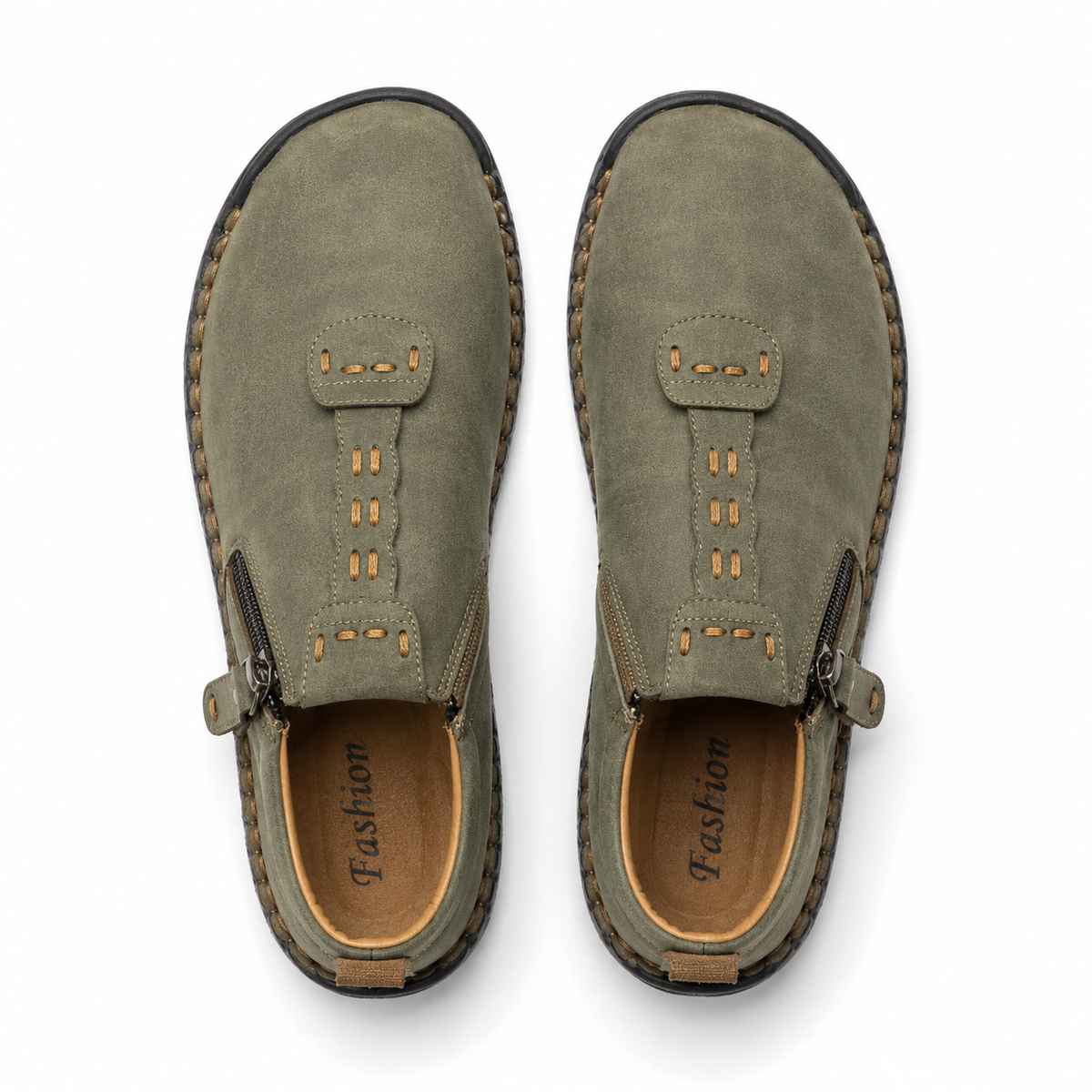 Elira Orthopedic Zip Comfort Loafers