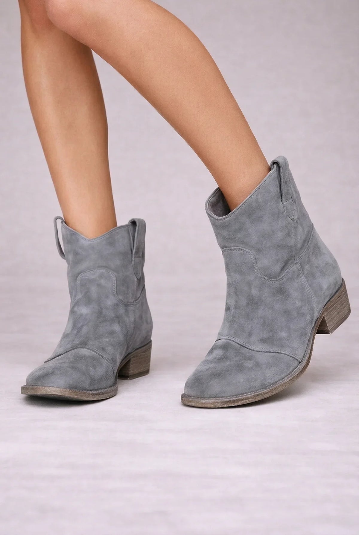 Sienna Western Ankle Boots