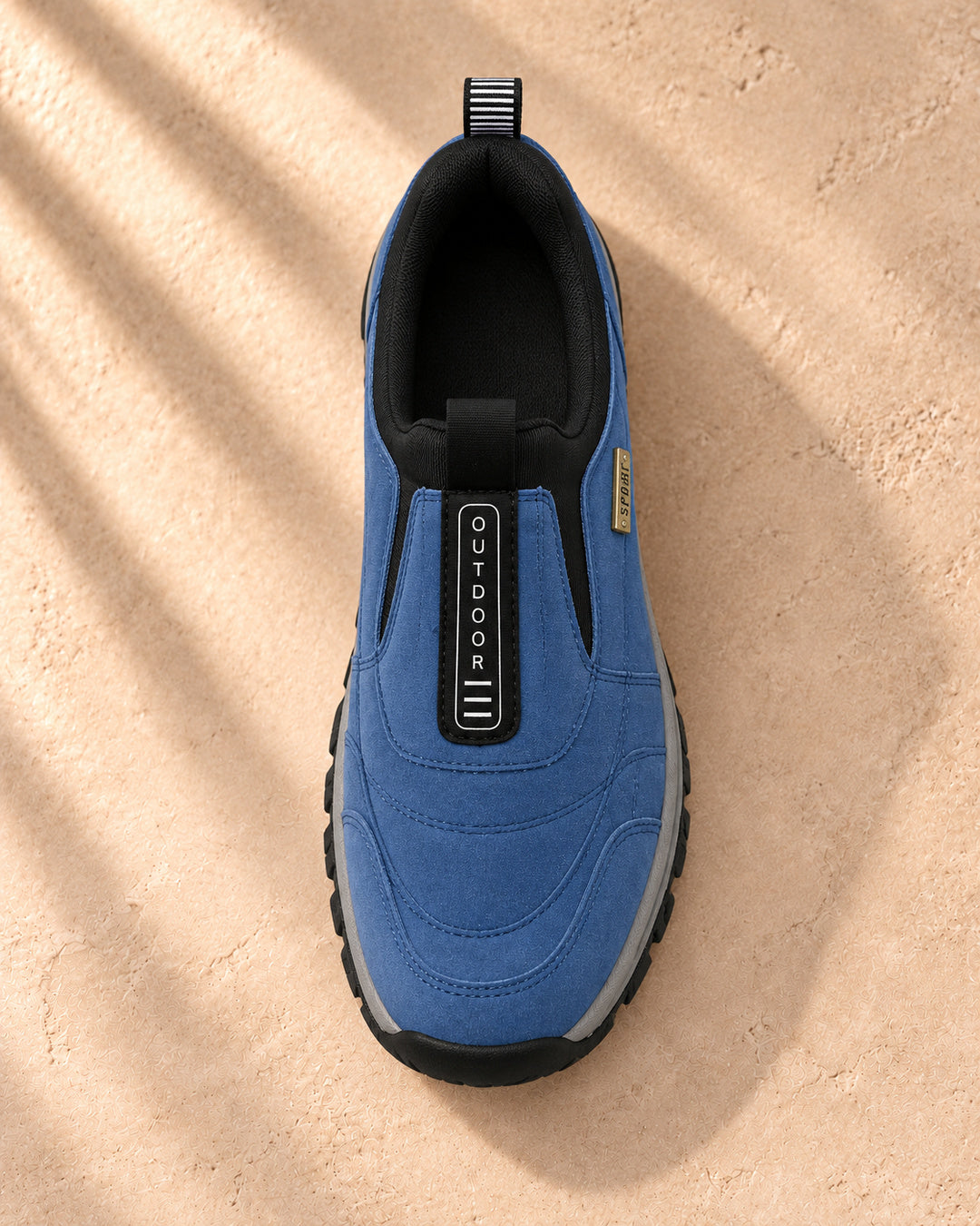 Nordstride TrailEase Orthopedic Walking Shoes – Blue – Top view