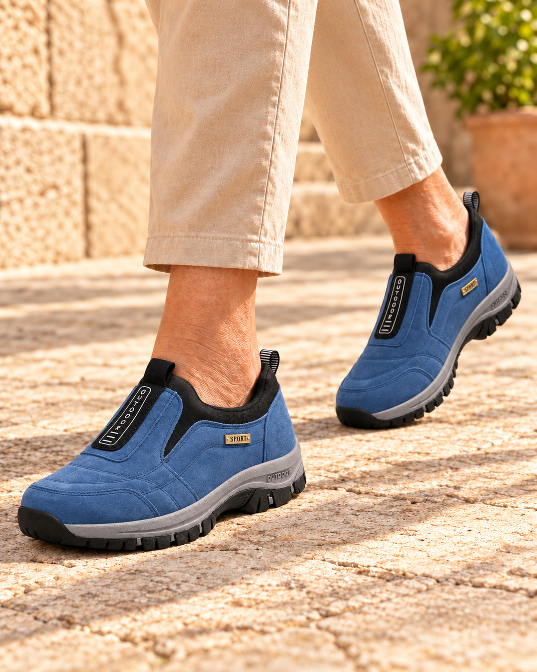 Nordstride TrailEase Orthopedic Walking Shoes – Blue – Walking