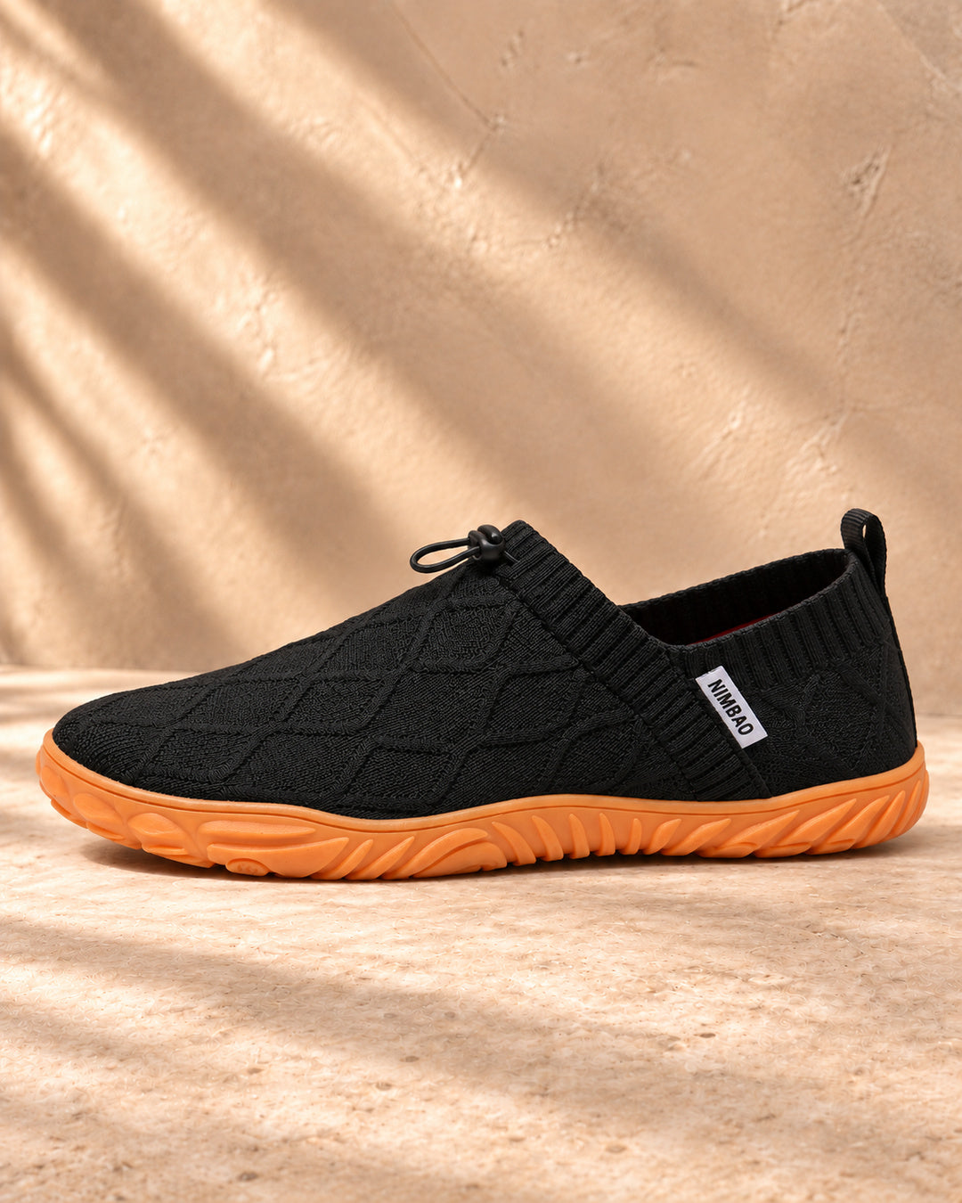 Seravinn Natural-Fit Comfort Shoes – Black – Side view