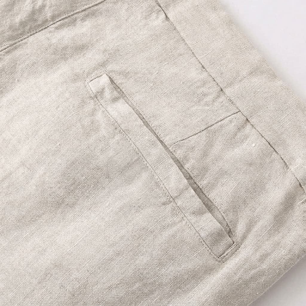 Montauk Tailored Linen Pants