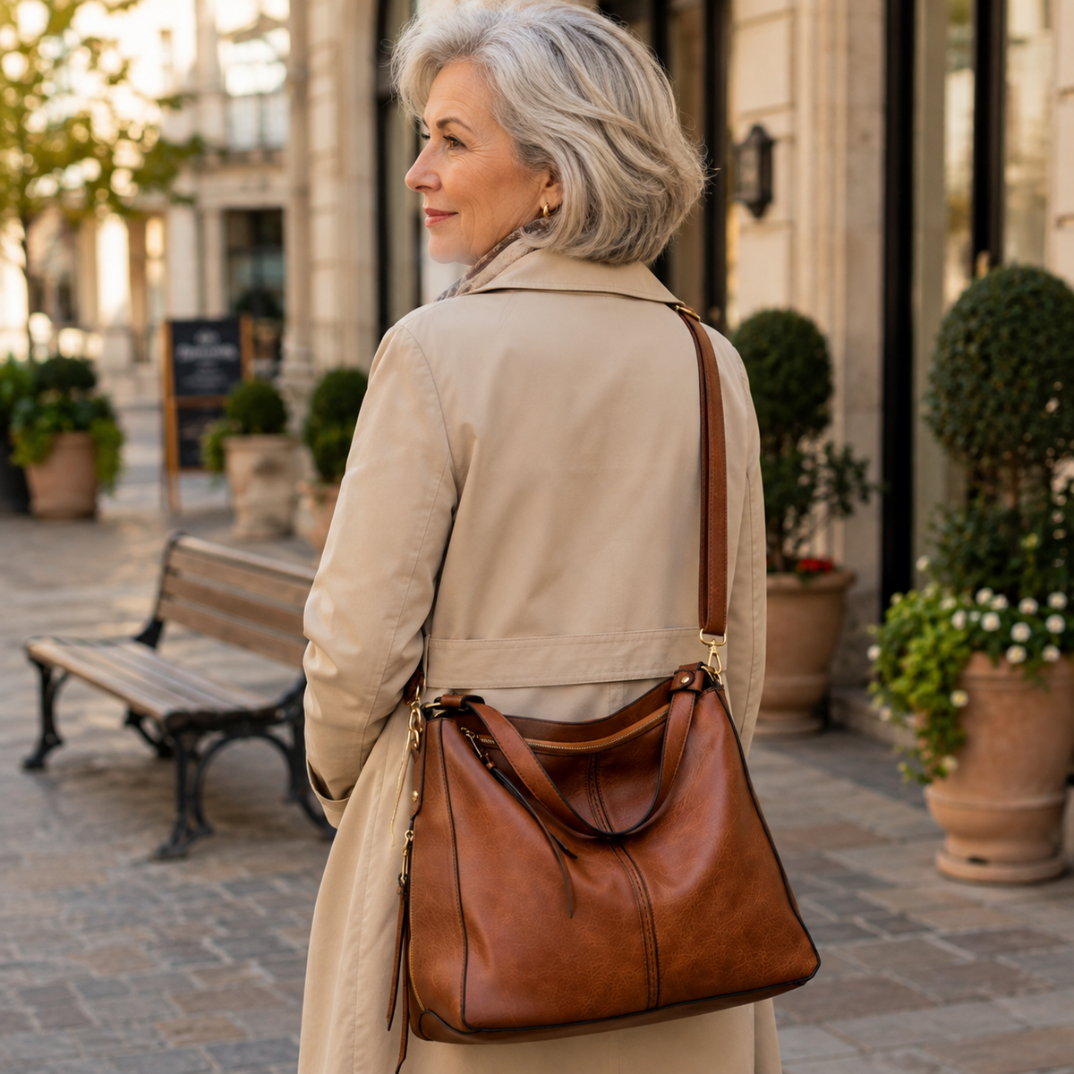 Madison Convertible Hobo Bag & Wristlet Set