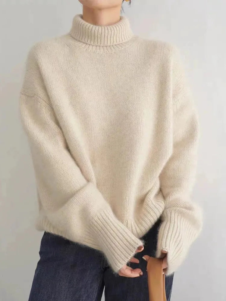 Paige Oversized Turtleneck Sweater