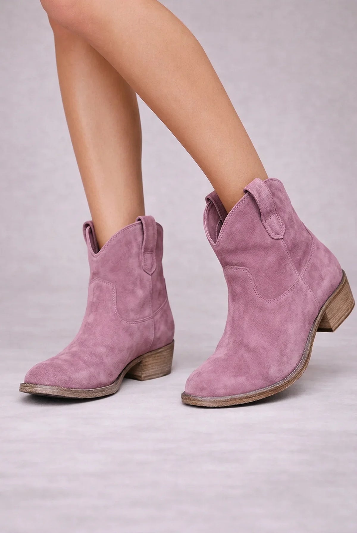Sienna Western Ankle Boots