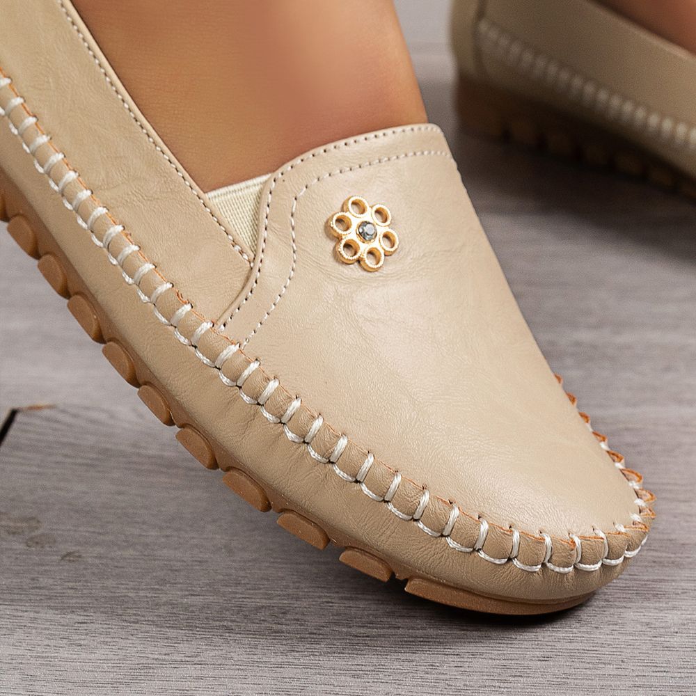 Alina Orthopedic Leather Loafers