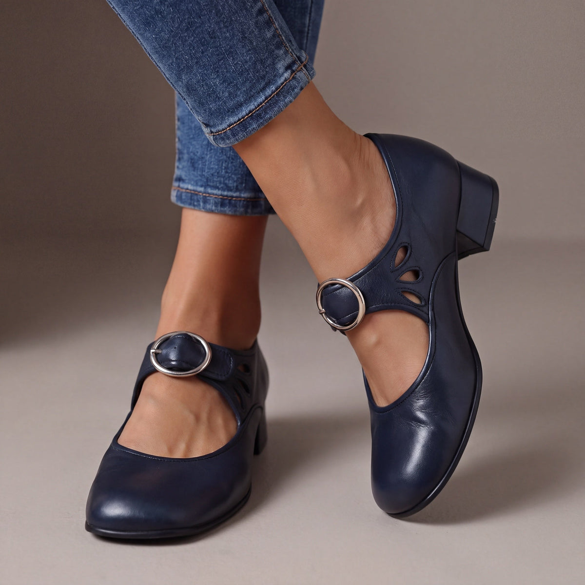 Josephine Leather Comfort Mary Jane