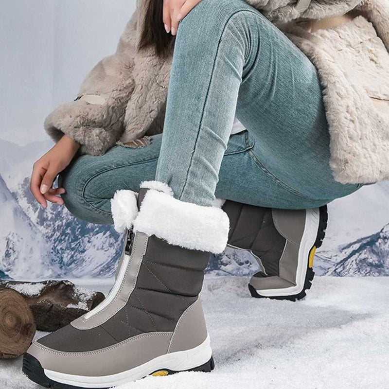 Aurora Faux-Fur Snow Boots