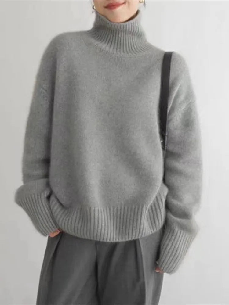 Paige Oversized Turtleneck Sweater